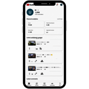 Monetized YouTube Account